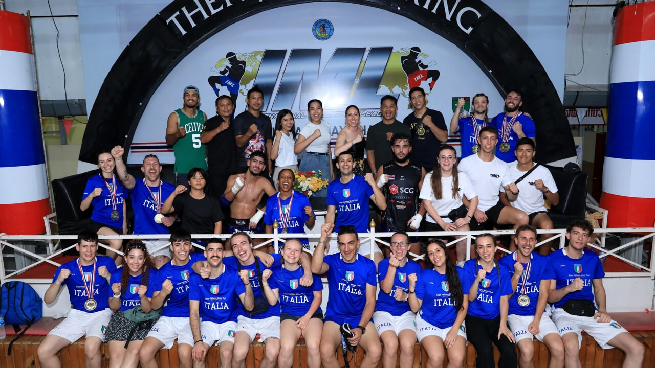 Otto ori azzurri all'International Muay Thai Contest in Thailandia