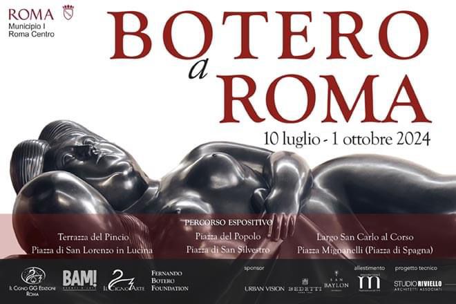 Roma, le sculture di Botero arrivano alla Terrazza del Pincio