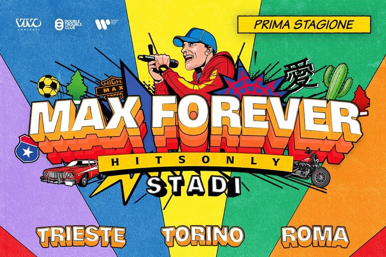 Concerto Max Pezzali a Roma, la possibile scaletta