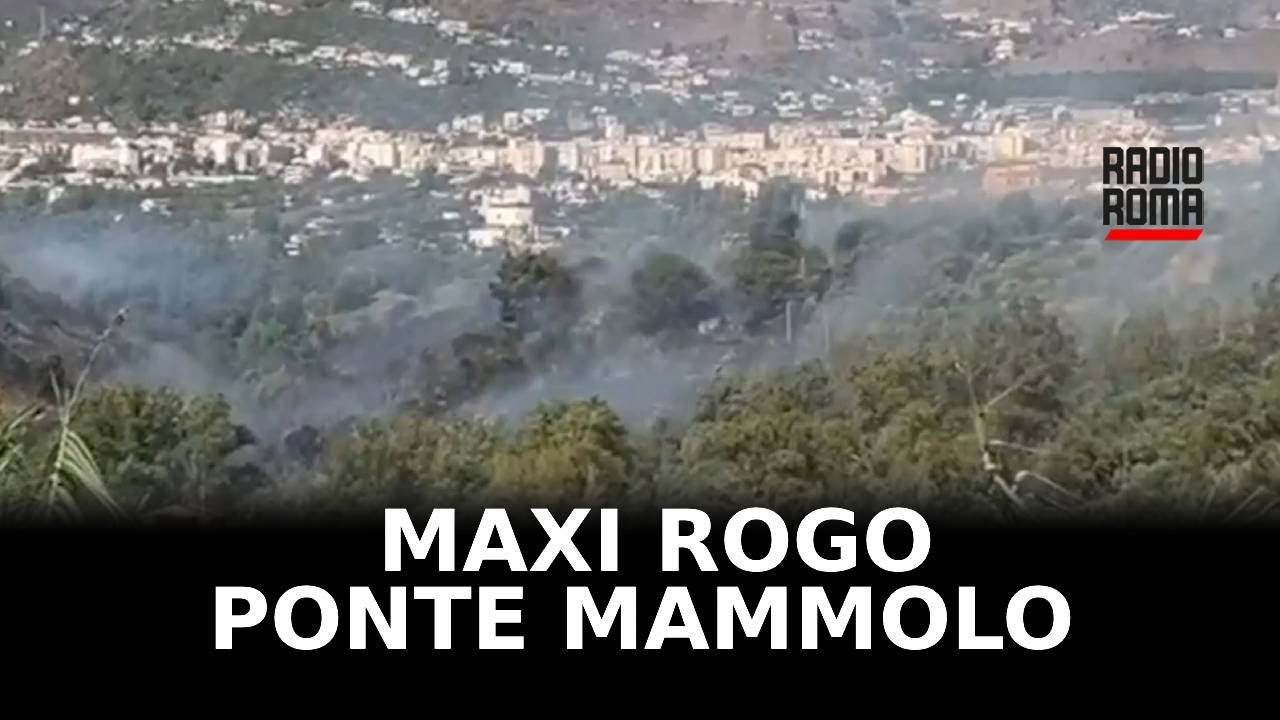 Maxi rogo a Roma, Vigili del Fuoco ancora al lavoro