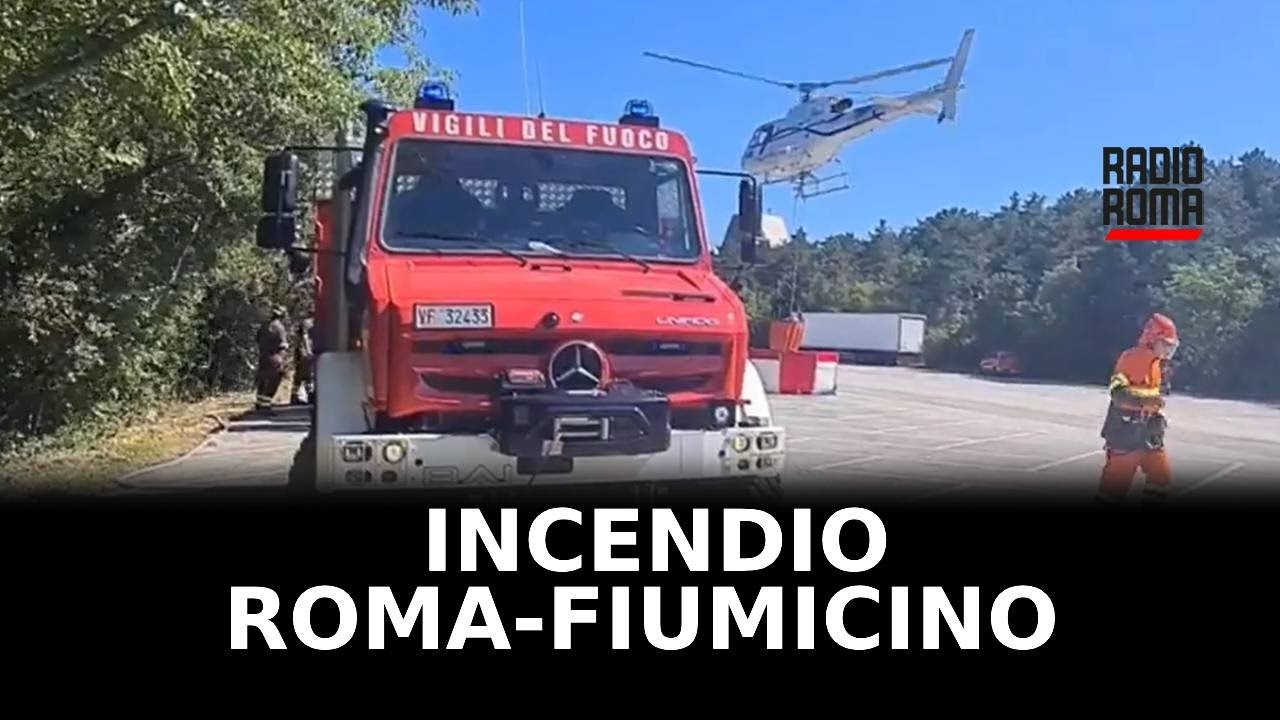 Incendio Roma-Fiumicino, sospesa per ore la circolazione dei treni AV