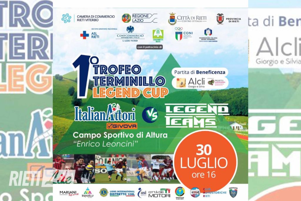 Trofeo Terminillo Legend Cup: tra calcio e solidarietà