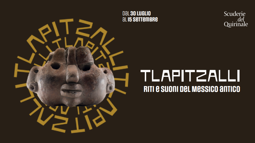 'Tlapitzalli Riti e suoni del Messico antico', la mostra in programma da domani a Roma