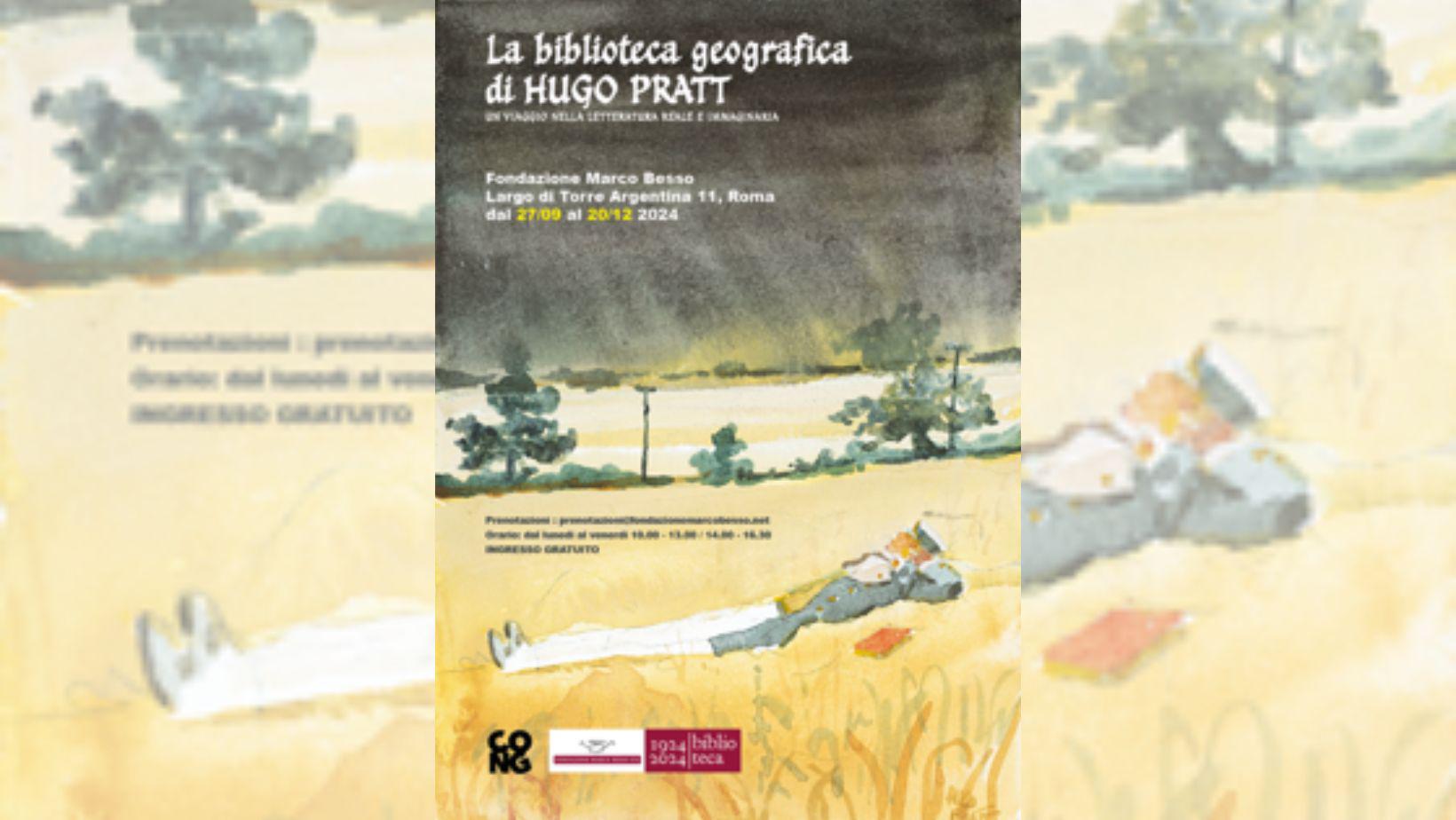Roma, una mostra dedicata a Hugo Pratt alla Fondazione Besso