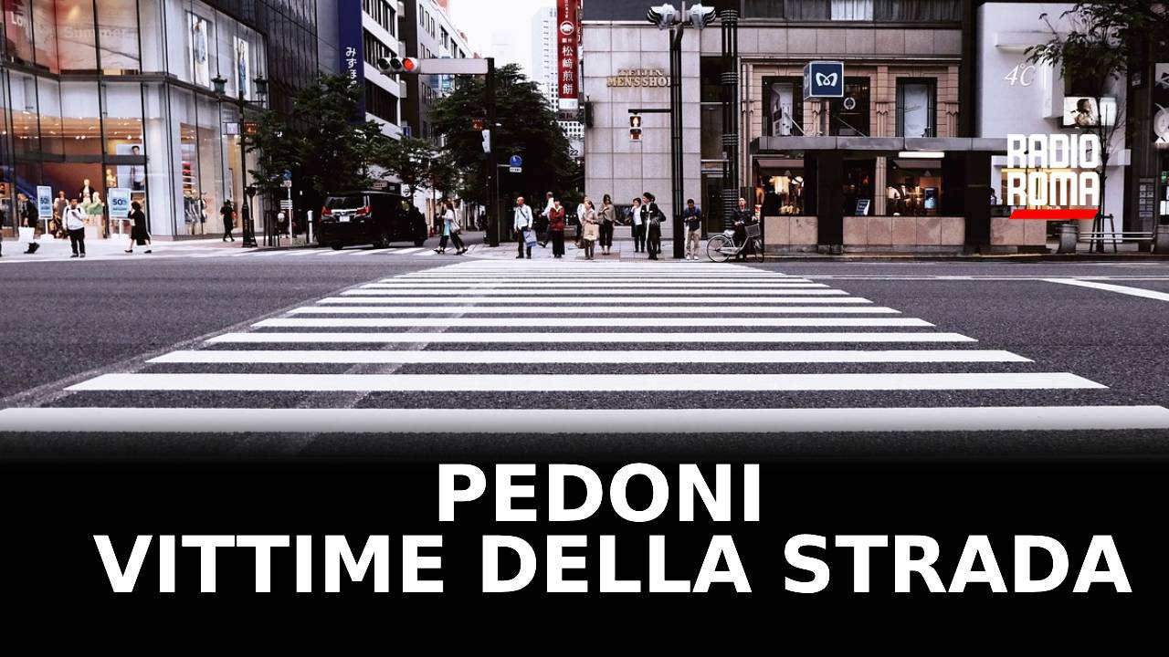 Incidenti Roma, i pedoni una delle categorie più esposte. Chiodi: “Ribadiamo la gravità dell'emergenza” (VIDEO)