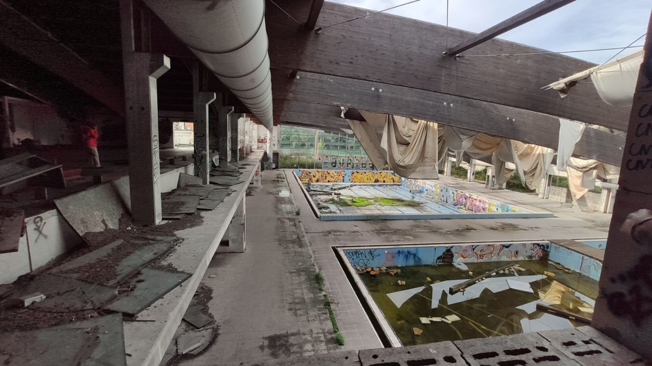 città del rugby degrado