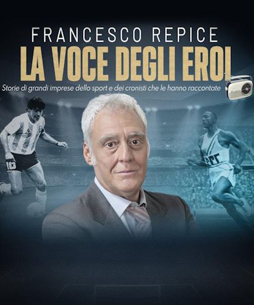 Repice a Roma con lo spettacolo "La Voce degli Eroi" il 27 gennaio 2025: il suo racconto per SportPaper