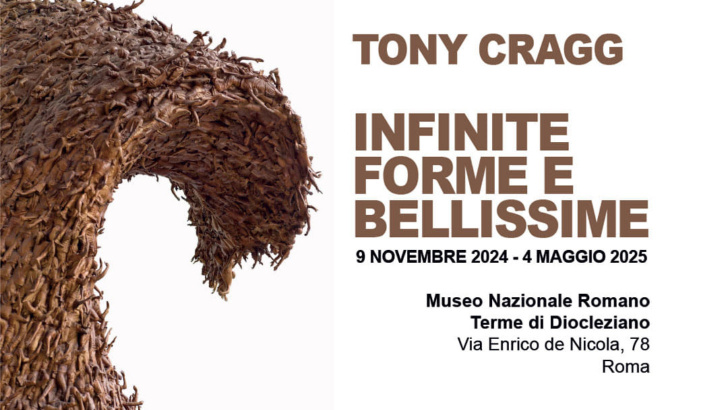 Le sculture dell'artista Tony Cragg arrivano alle Terme di Diocleziano