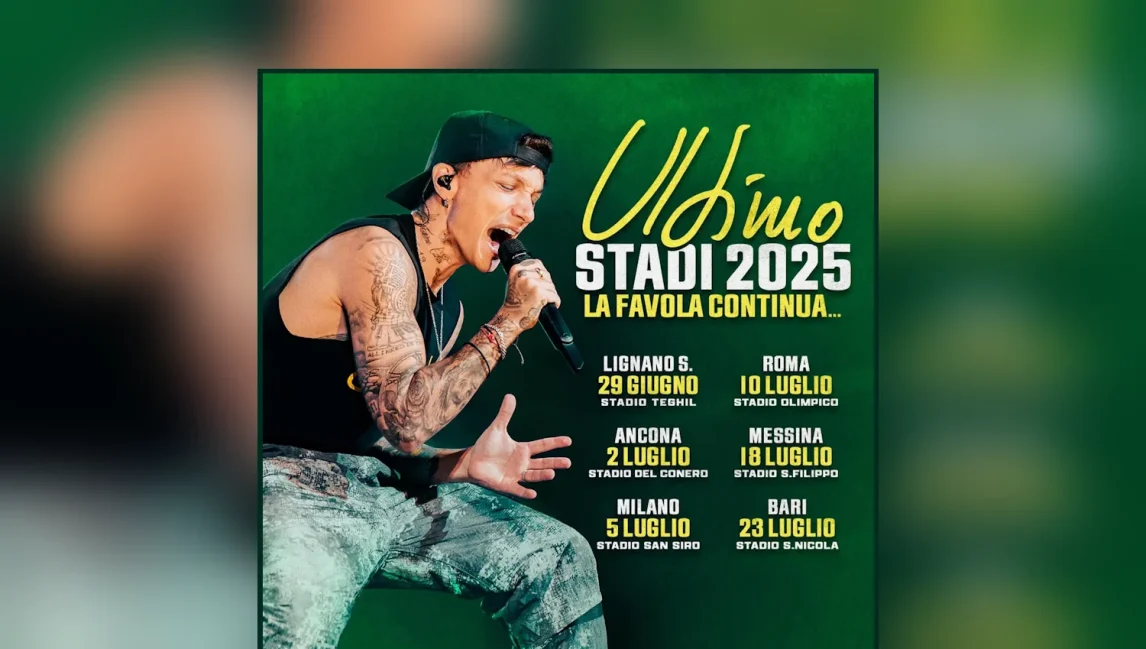 Ultimo torna a Roma dopo la nascita del figlio: ad attenderlo fan in areoporto