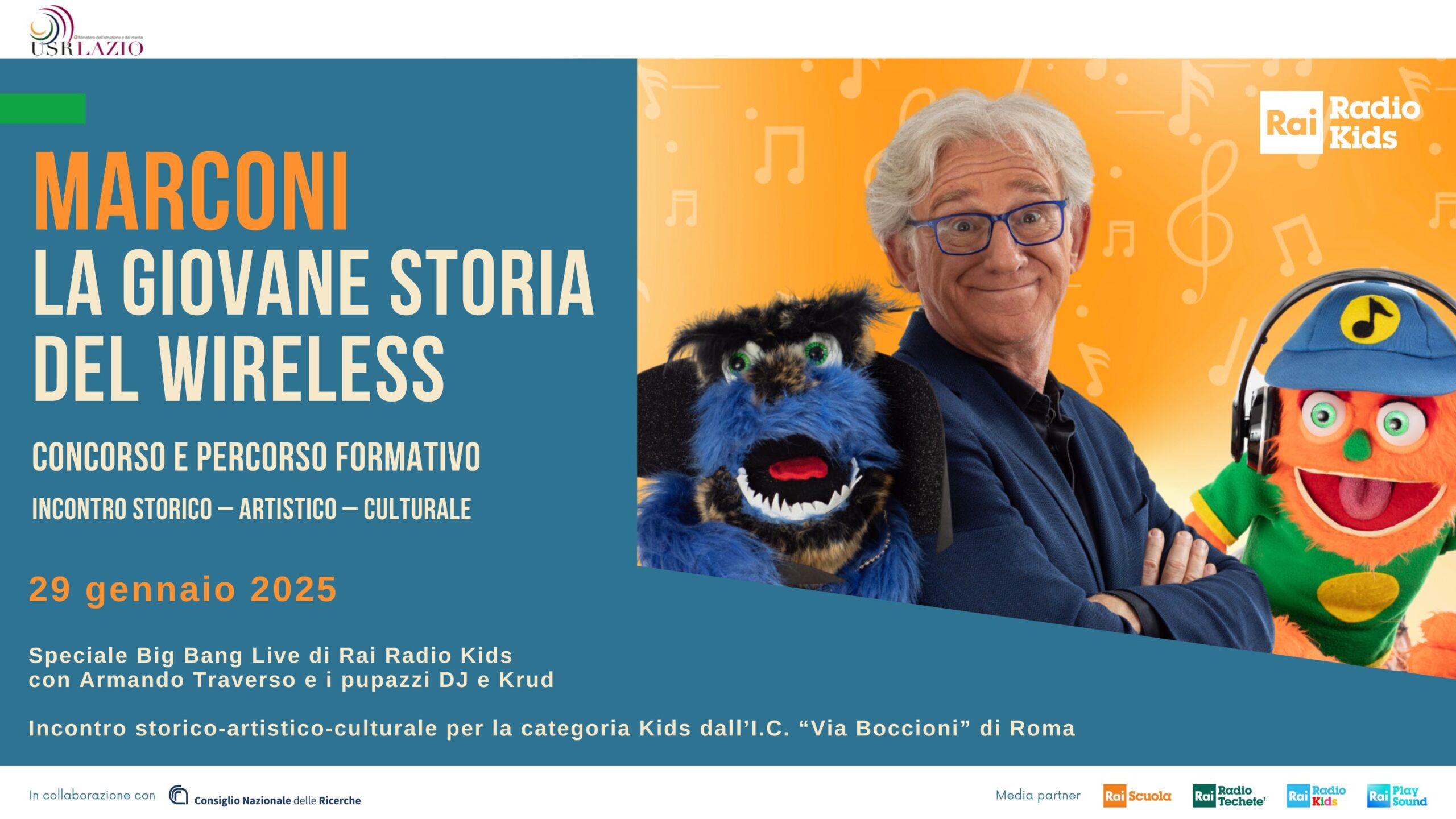‘Marconi: la giovane storia del wireless’, la magia del mondo delle comunicazioni all'IC ‘Via Boccioni’ di Roma