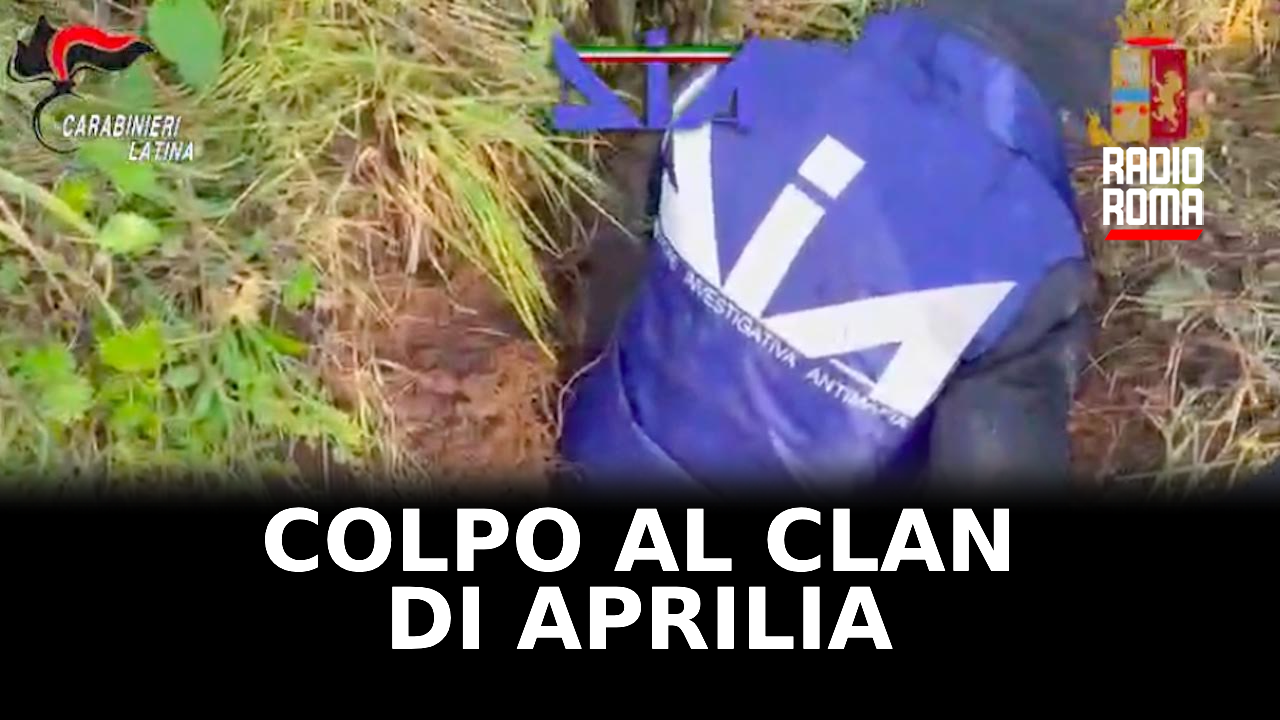 Aprilia, nuovo colpo al clan Forniti: trovato bunker sotterraneo (VIDEO)