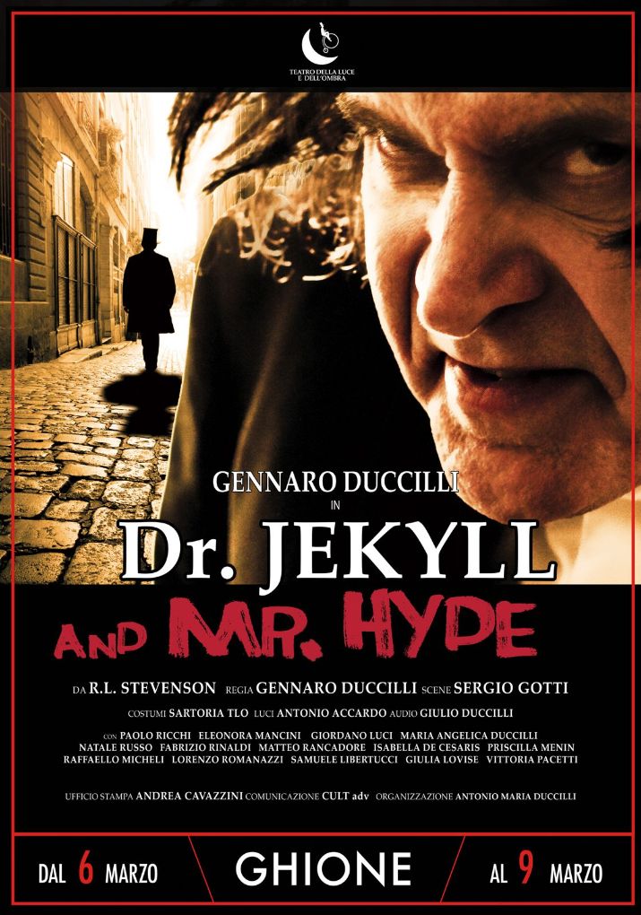 Dr. Jekyll & Mr. Hyde sul palco del Teatro Ghione con la regia di Gennaro Duccilli
