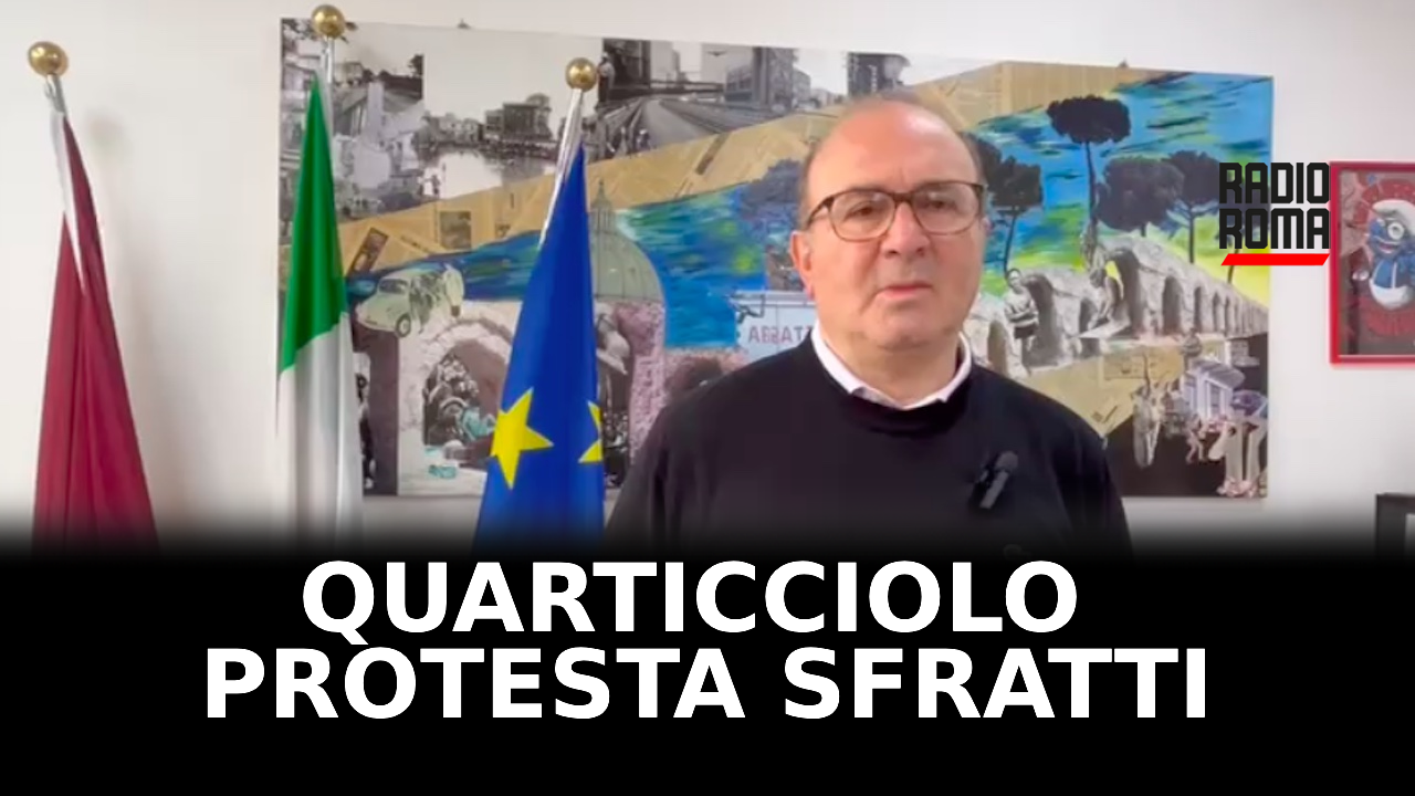 Blitz al Quarticciolo, Caliste (Mun V): "Basta sfratti senza umanità" (VIDEO)