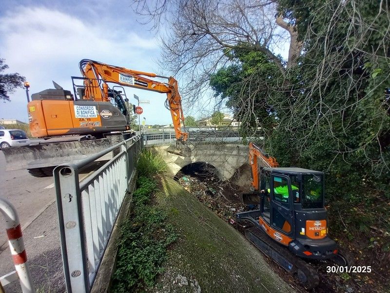 Canale della Lingua (Ostia), Anbi Lazio: importante bonifica e rimozione dei rifiuti