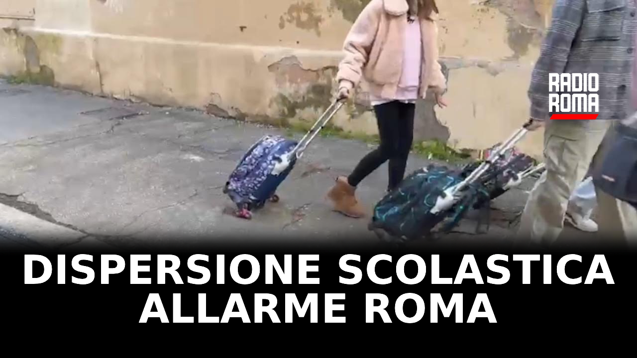 Dispersione scolastica a Roma, l'allarme nei grandi centri (VIDEO)