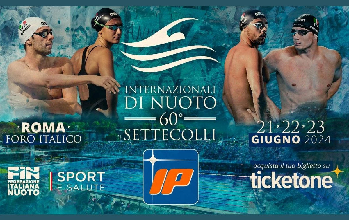 Internazionali di Nuoto 2025 a Roma, al Foro Italico il 61° Trofeo Sette Colli: date e programma completo