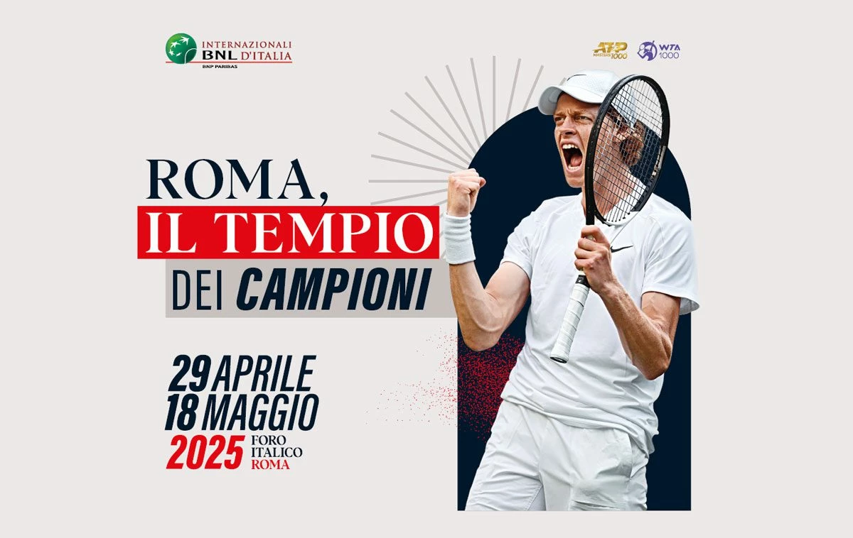 Internazionali 2025 a Roma, presentate le novità