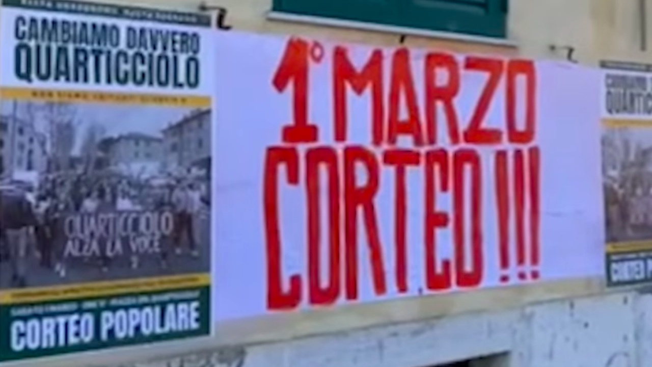 Quarticciolo torna in piazza: "No al modello Caivano"