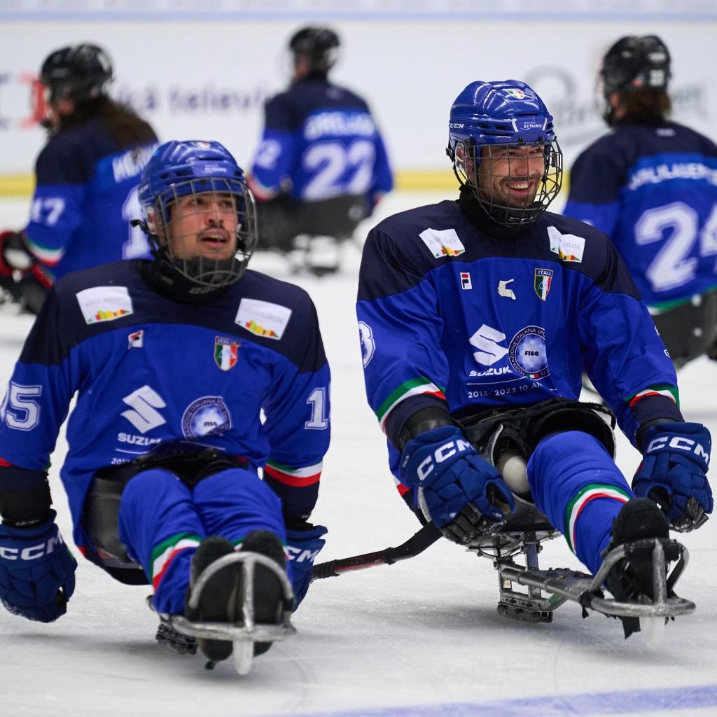 Para Ice Hockey, test positivo per gli azzurri contro la Repubblica Ceca