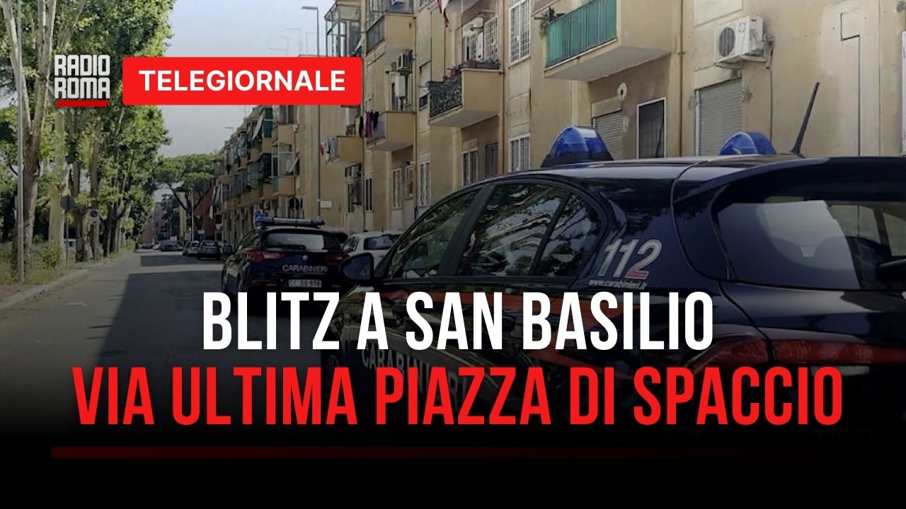 Blitz a San Basilio, smantellata ultima piazza di spaccio (VIDEO)