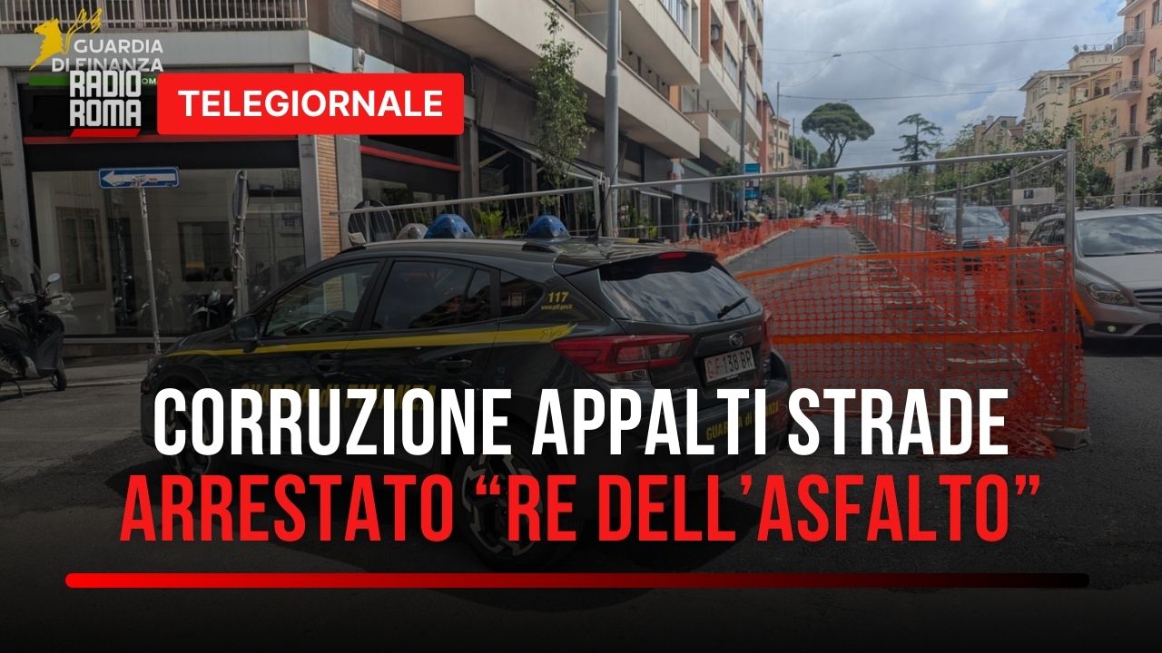 Corruzione e appalti manutenzione stradale Roma, arrestato il "re dell'asfalto" e altri 4 imprenditori (VIDEO)