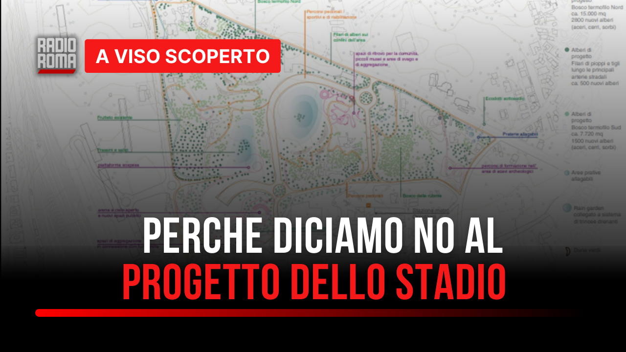 Perché diciamo no al progetto dello stadio a Pietralata (Alessandro Spadoni, Comitato Stadio Pietralata No Grazie)