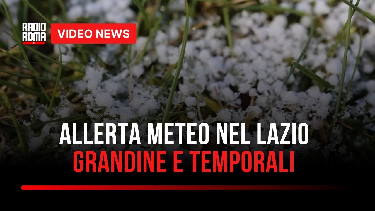 Violenta grandinata sul Nord della Ciociaria