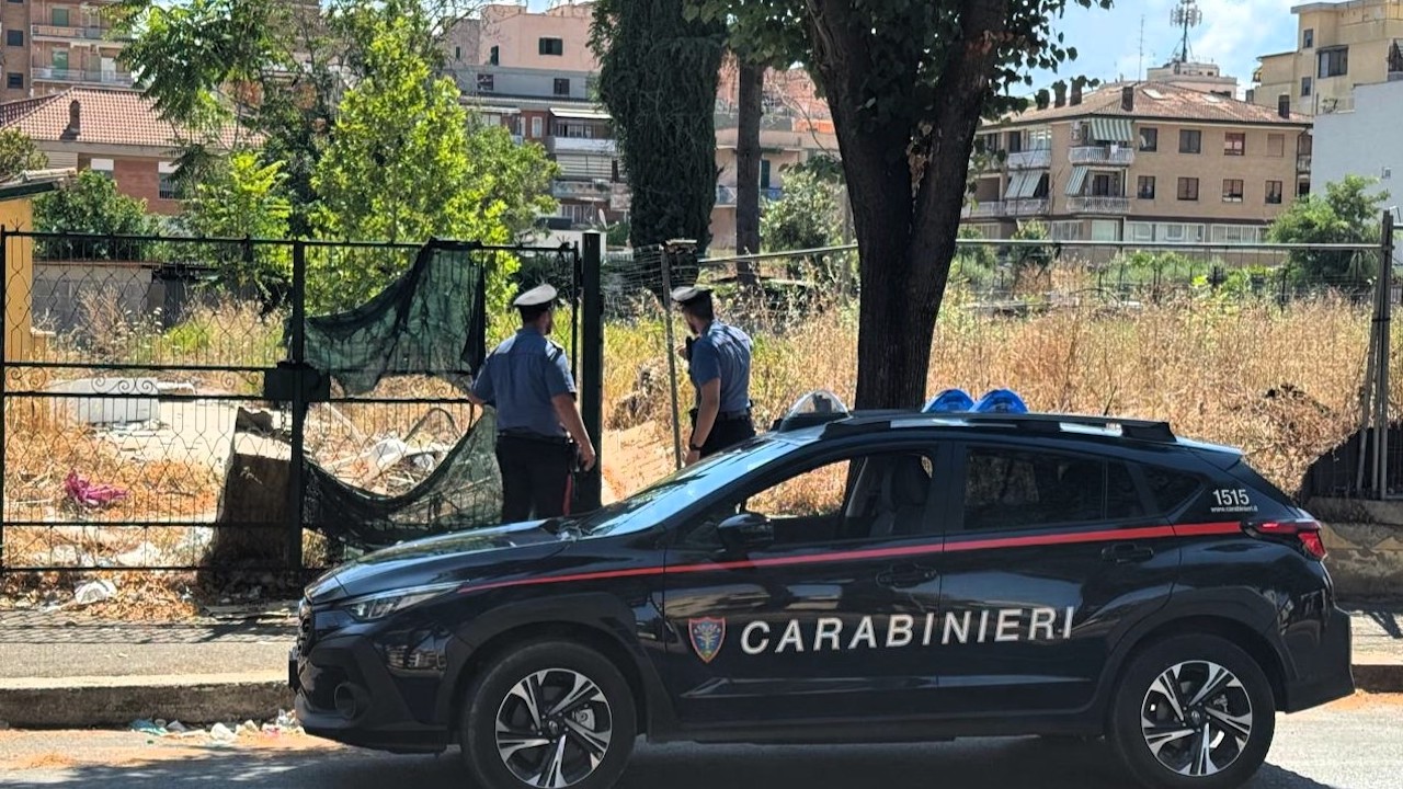 Roma, sterpaglie e rifiuti a rischio incendio vicino alla strada: multe per 7 proprietari di terreni