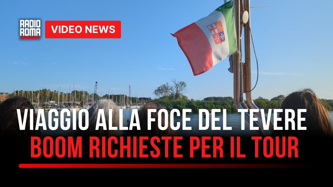 Ostia Antica, boom di richieste per il tour gratis in battello alla foce del Tevere (VIDEO)