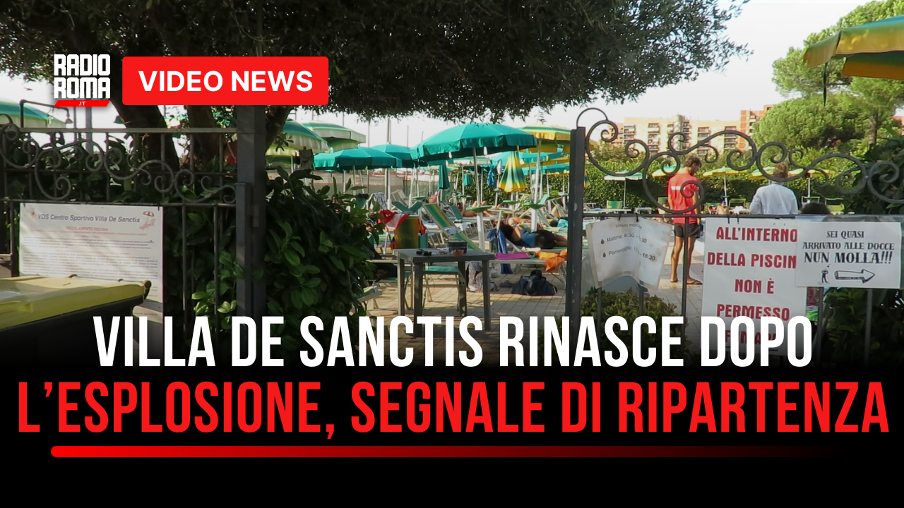 Villa De Sanctis rinasce dopo l'esplosione, segnale di ripartenza