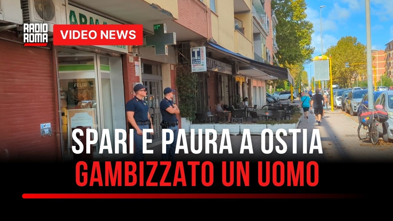 Ostia, tornano gli spari e la paura in viale Vasco del Gama: uomo gambizzato chiede aiuto in farmacia (VIDEO)