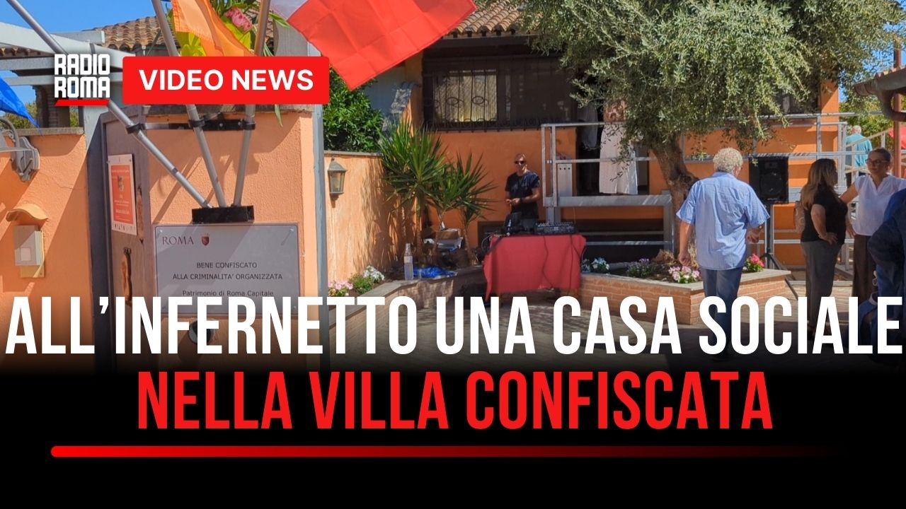 Infernetto, villa confiscata alla criminalità diventa Casa sociale per anziani e quartiere: l'inaugurazione è una festa