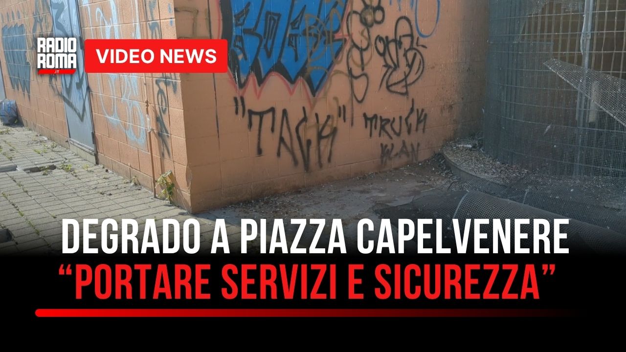 Acilia, degrado e paura a piazza Capelvenere: i residenti chiedono servizi e sicurezza (VIDEO)
