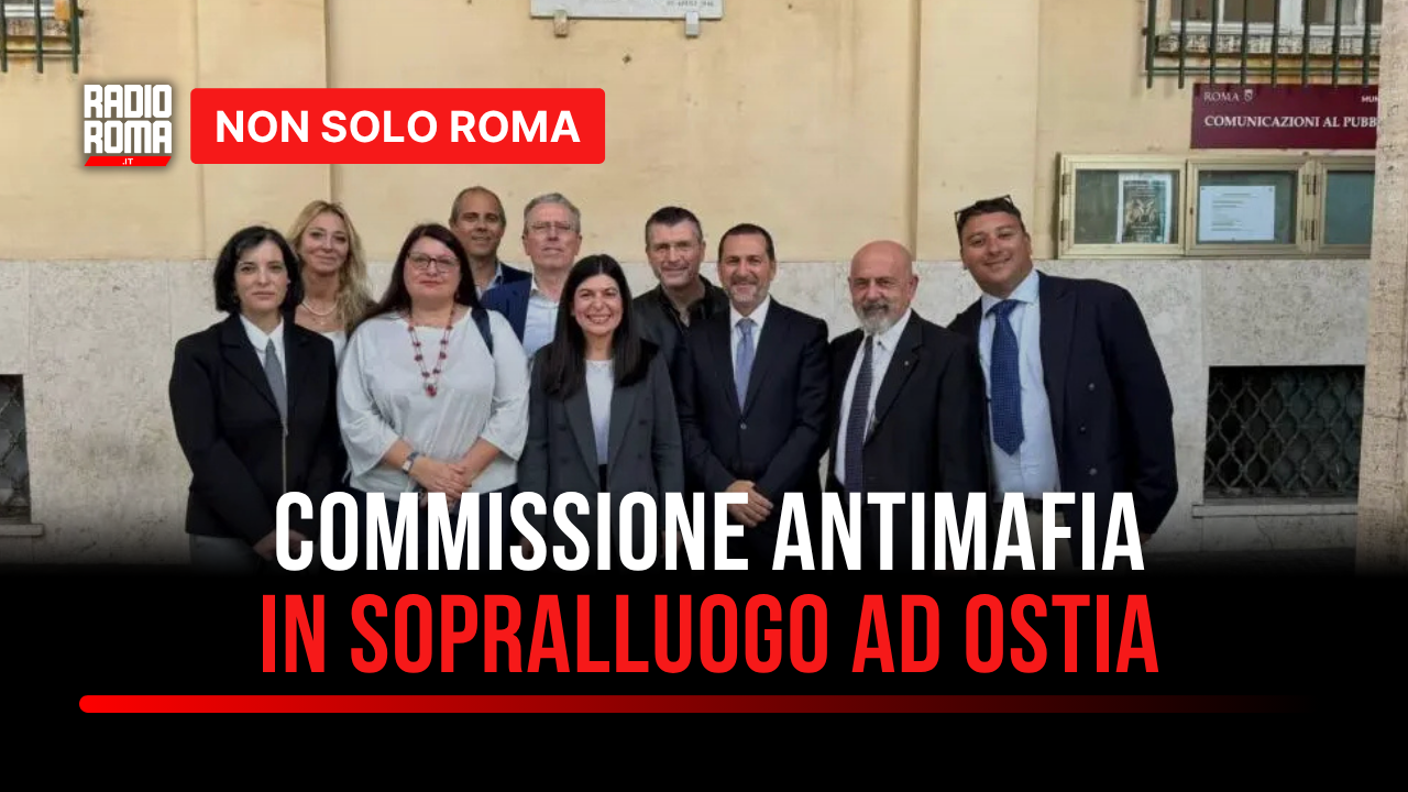 Commissione Antimafia in sopralluogo ad Ostia: "Lo Stato c'è e non arretra" - VIDEO
