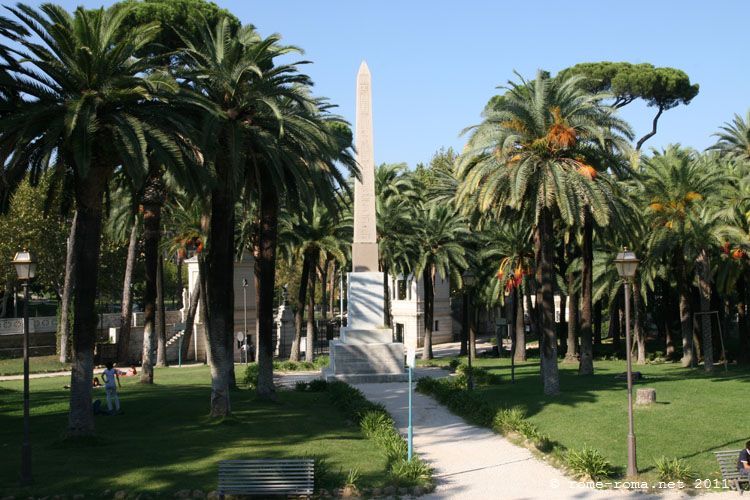 Villa Torlonia: piantumazioni ed interventi di potatura in corso sulle alberature