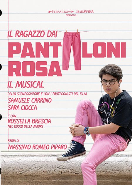 ‘Il ragazzo dai pantaloni rosa’ è il musical in arrivo al Teatro Sistina