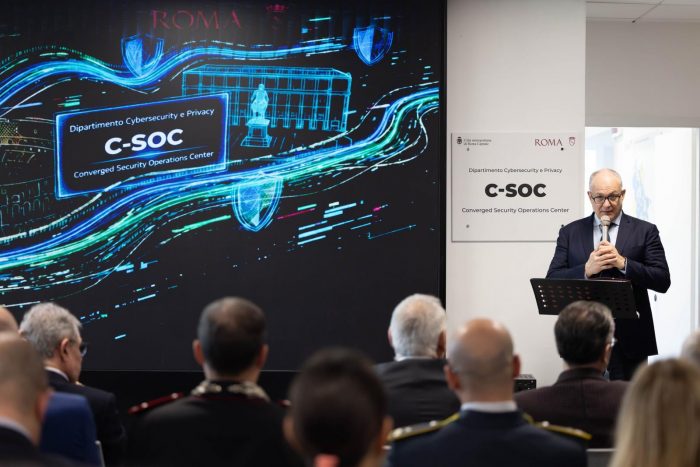 Inaugurazione Sala Csoc, Iv: “Svolta per la sicurezza digitale capitale”