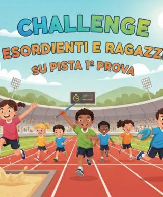 Challenge esordienti e ragazzi 2026 a Roma, prima prova il 14 marzo allo Stadio delle Terme