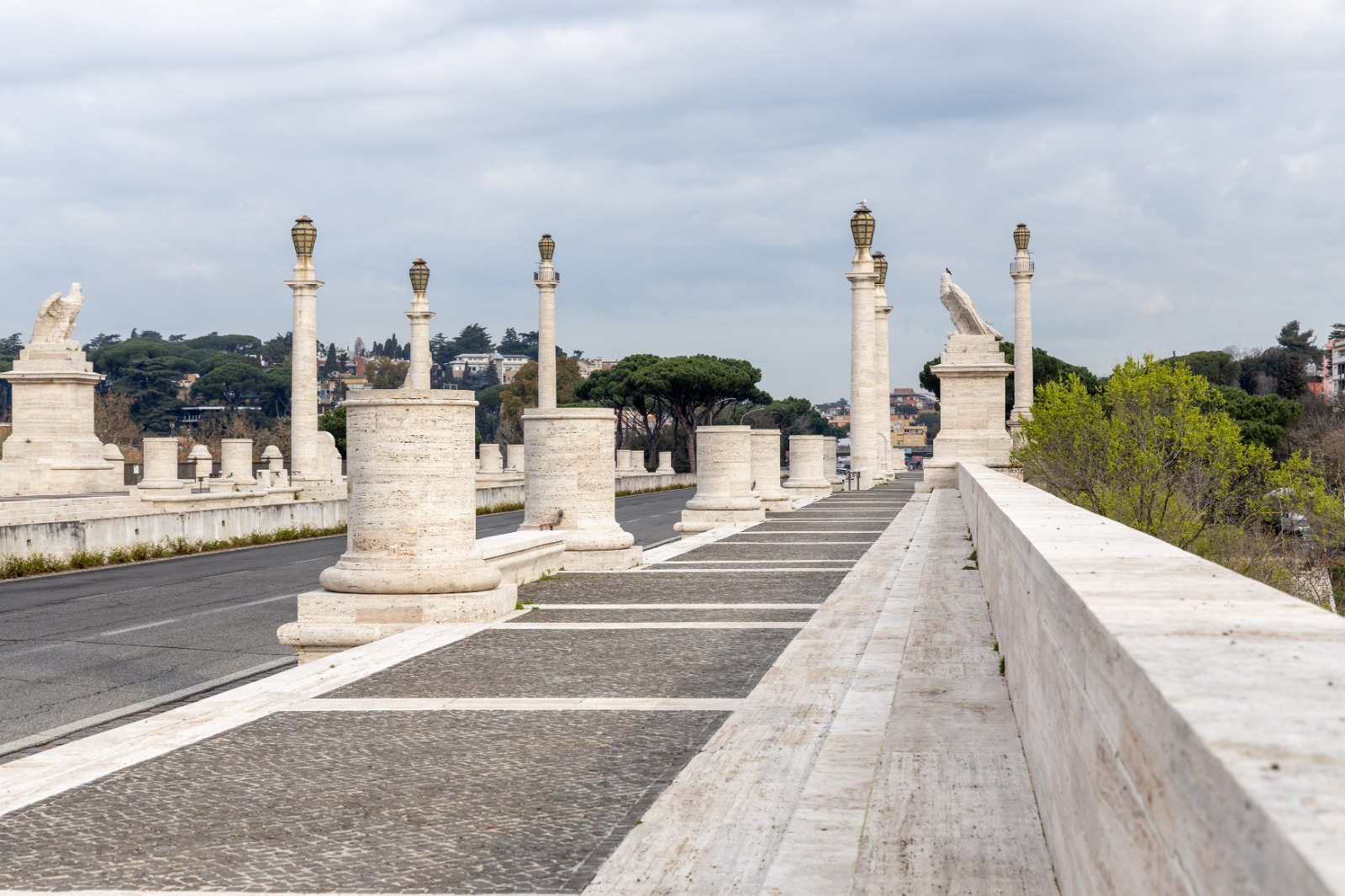 Ponte Flaminio illuminazione 6