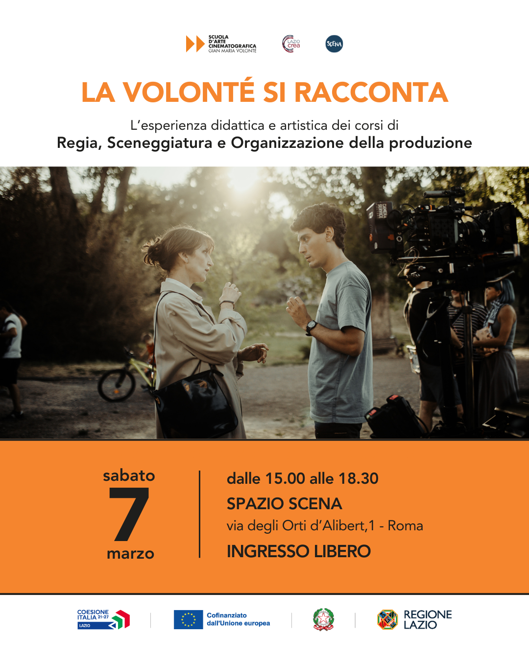 La Scuola d’Arte Cinematografica Gian Maria Volonté  si racconta