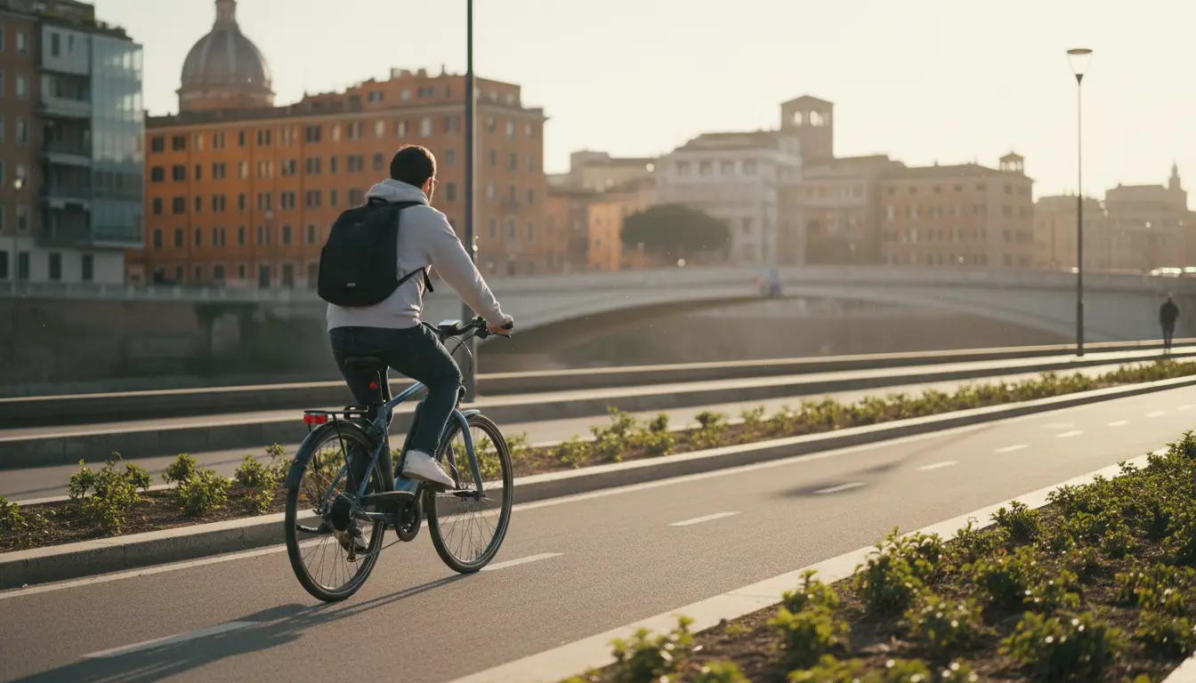 Biciplan di Roma: più sicurezza e 51 nuovi tracciati nella rete ciclopedonale
