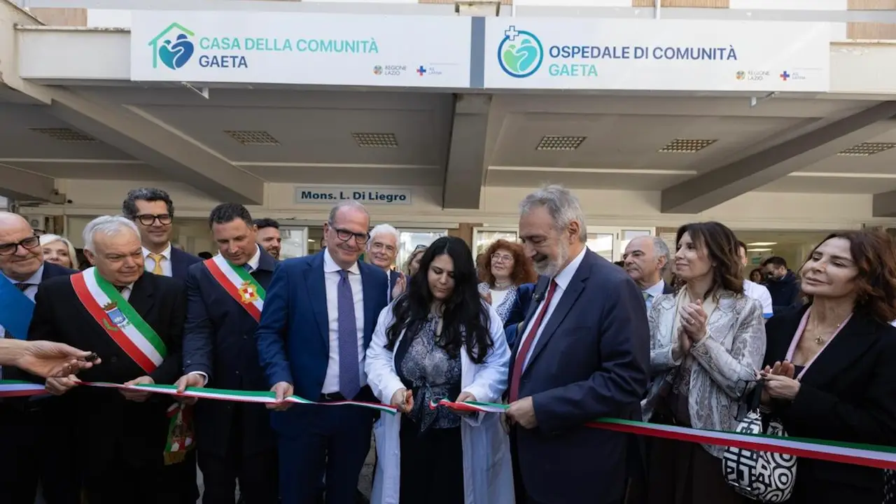 Sanità nel sud pontino: inaugurate le nuove strutture a Gaeta e Formia