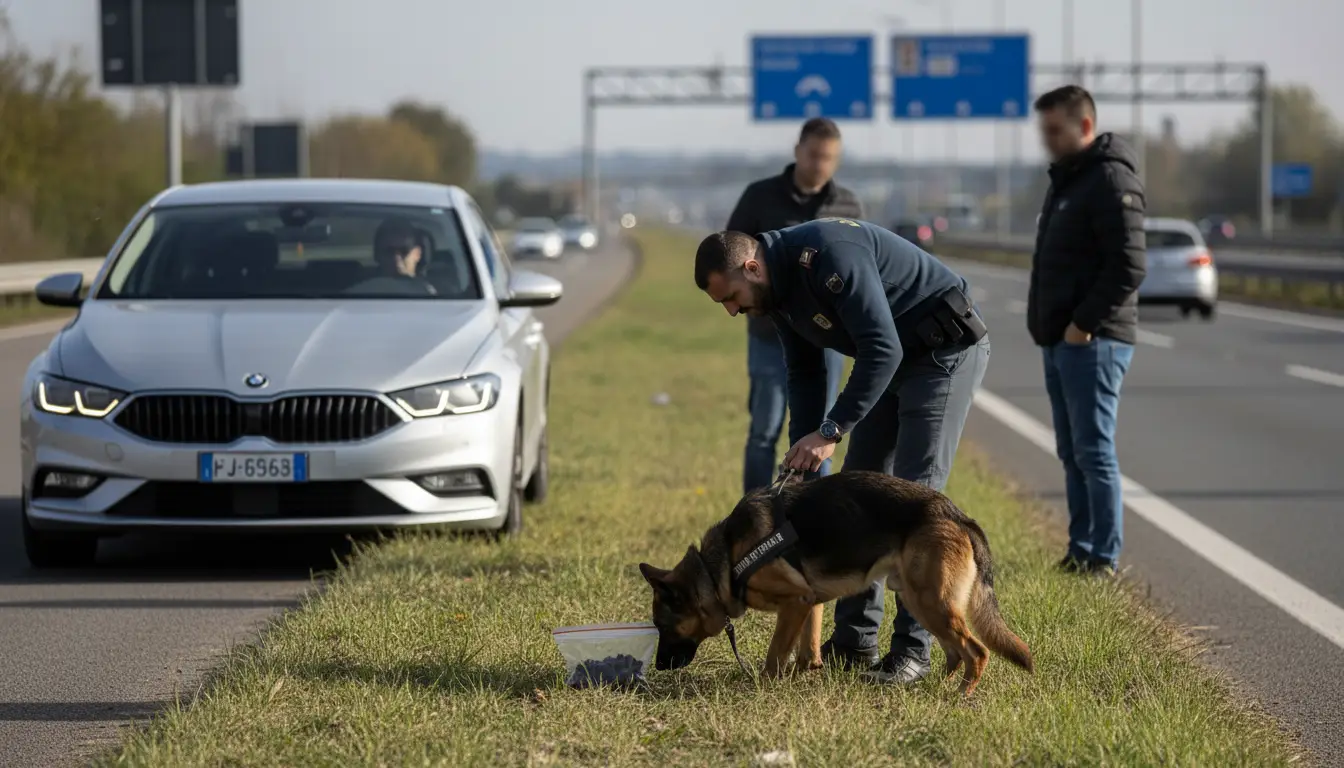 A12, fuga alla barriera Aurelia: due arresti per droga a Civitavecchia