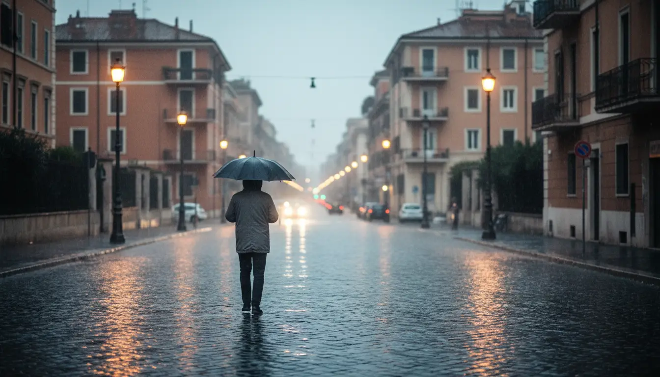 Allerta gialla a Roma e nel Lazio: piogge e rovesci nelle prossime ore