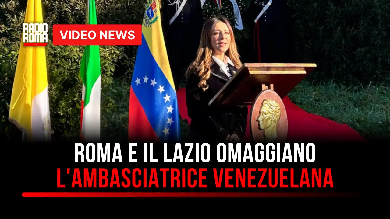 Ara Pacis, Roma e Lazio omaggiano l’ambasciatrice del Venezuela Maria Elena Uzzo