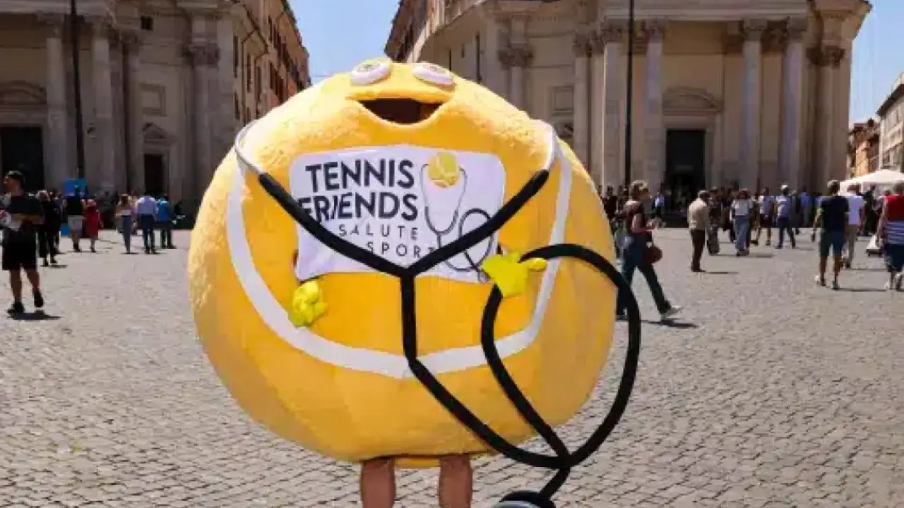 Tennis & Friends a piazza del Popolo: migliaia di visitatori e 10 mila screening