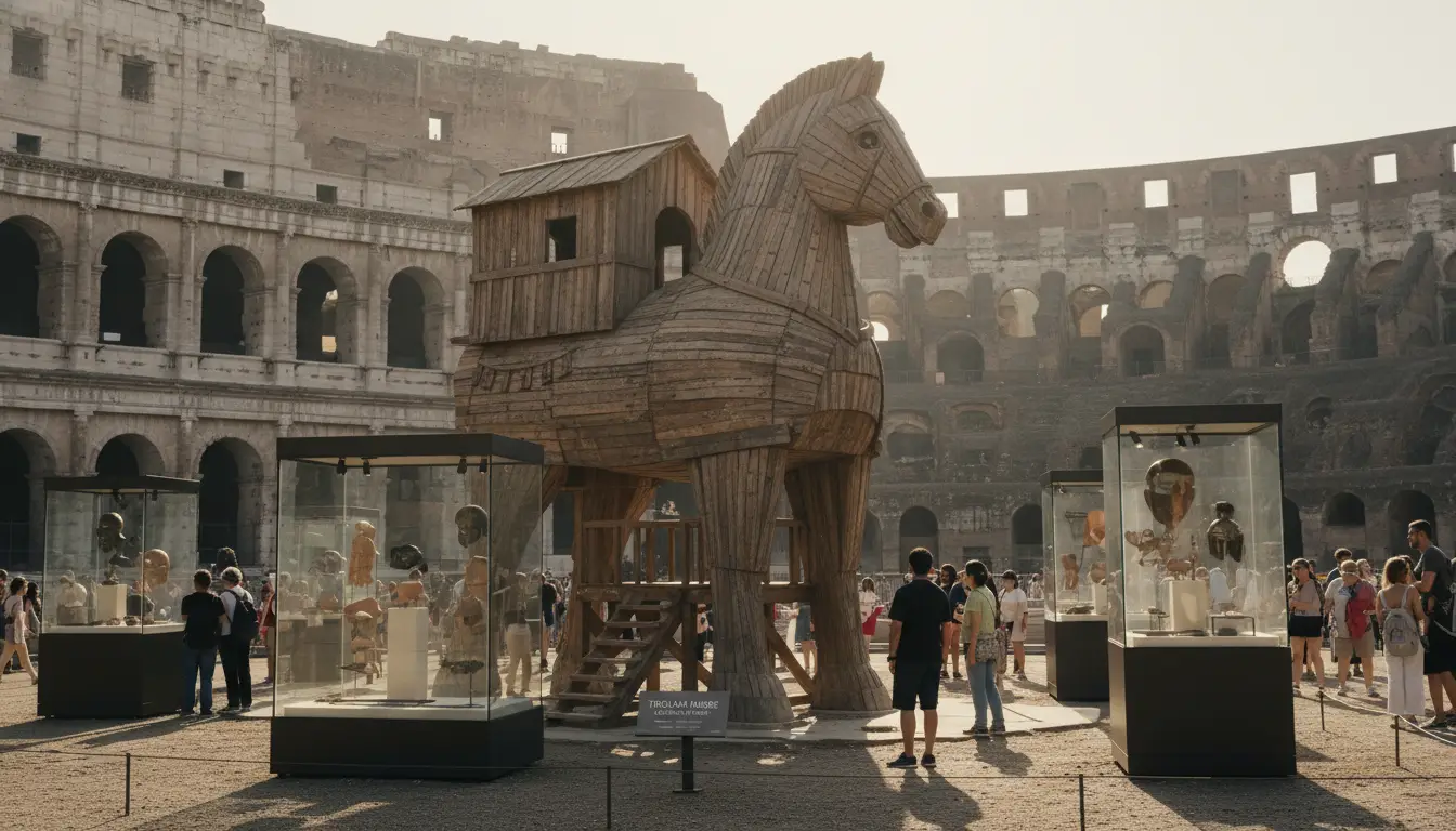 Troia e Roma al Colosseo: in mostra miti, storie e reperti tra Italia e Turchia