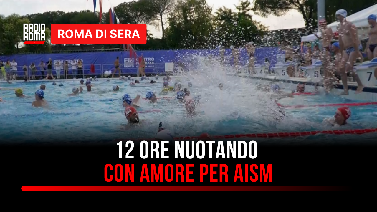 AISM, il grande successo della Maratona "12 Ore, Nuotando con Amore"