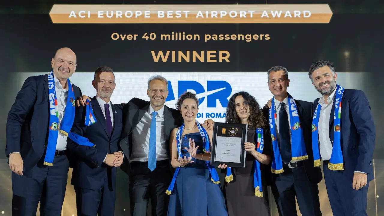 Fiumicino riconfermato migliore scalo europeo: premio ACI EUROPE Best Airport Award 2026