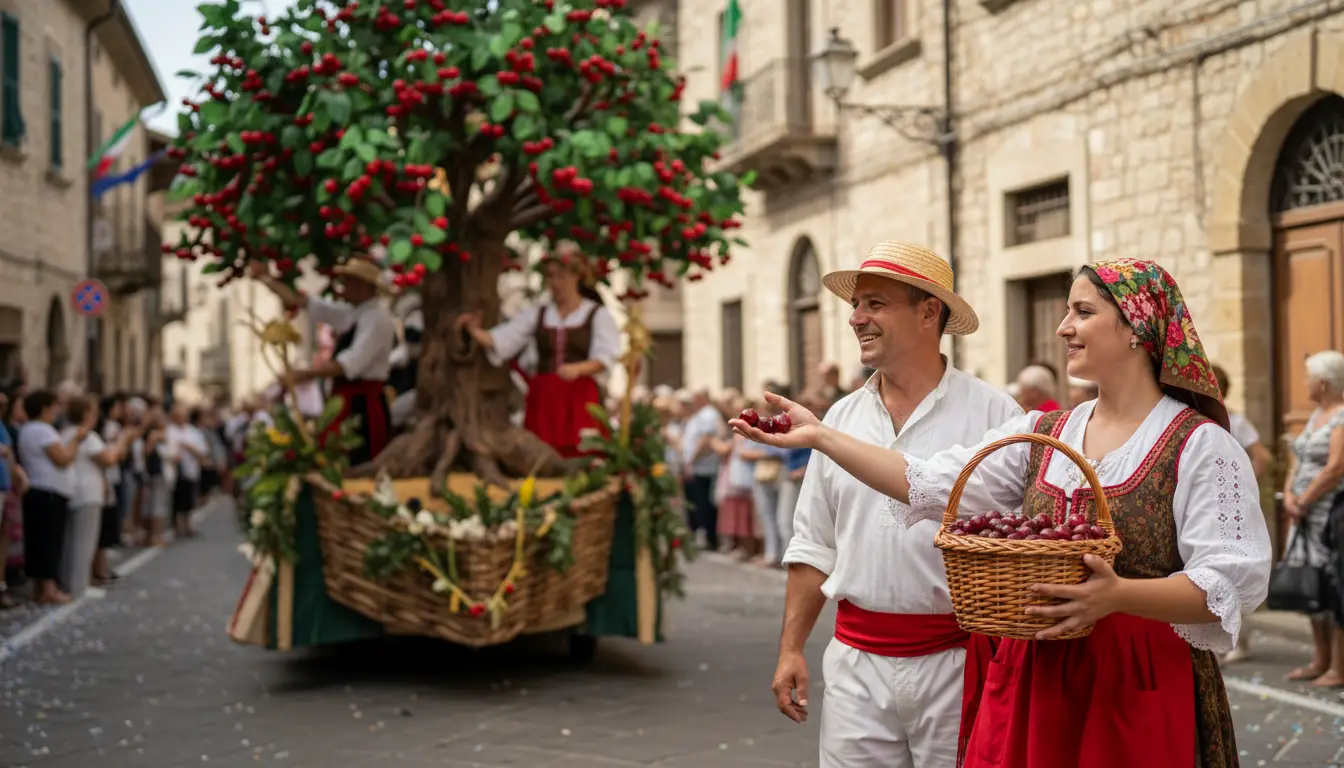 Pastena celebra la 79ª Sagra delle Ciliegie: carri, musica e gusto